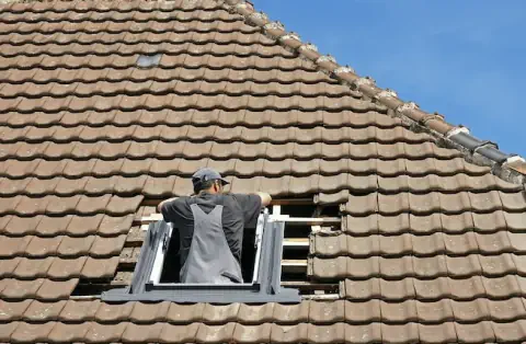 Pose de velux - Brû